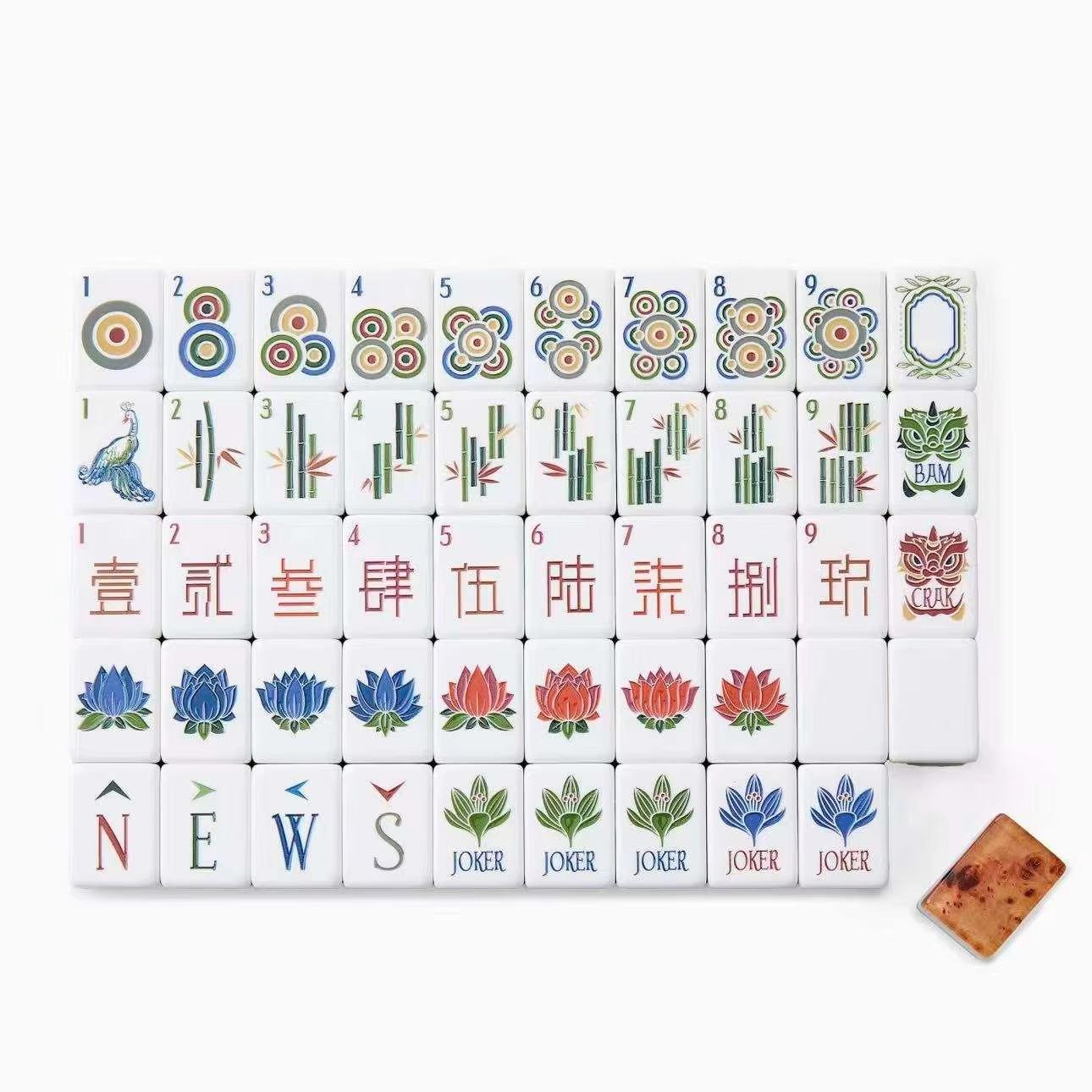 树纹内印四层-美国麻将 · 图 2